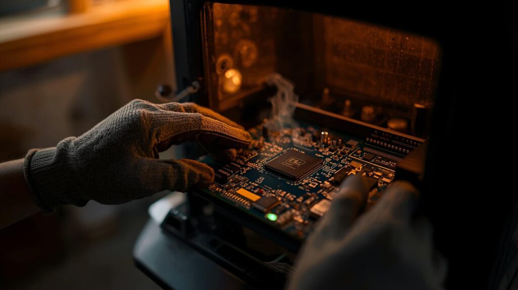 motherboard for pellet stove