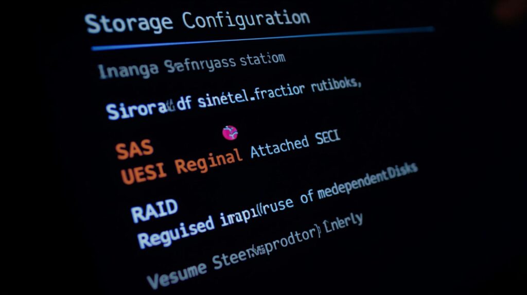"how to tell if the motherboard supports sas drive - BIOS UEFI storage settings with SAS configuration
