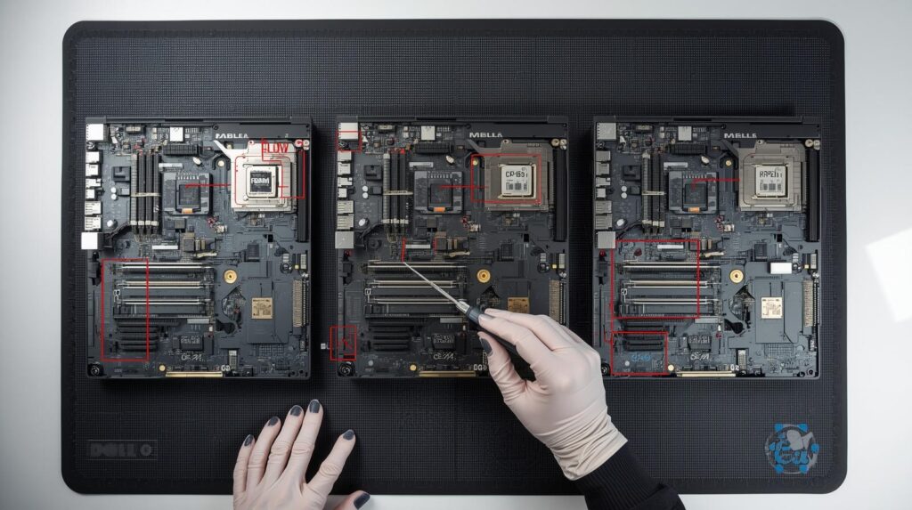 Dell 3542 3543 3442 3443 laptop motherboard troubleshooting