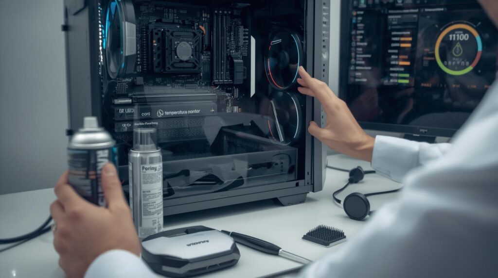 expert maintenance tips for how to clean a motherboard and keep PC hardware dust-free