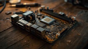 Old computer motherboard gold parts – how much gold in a computer motherboard revealed