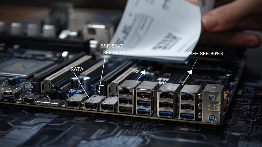 SAS support on motherboard