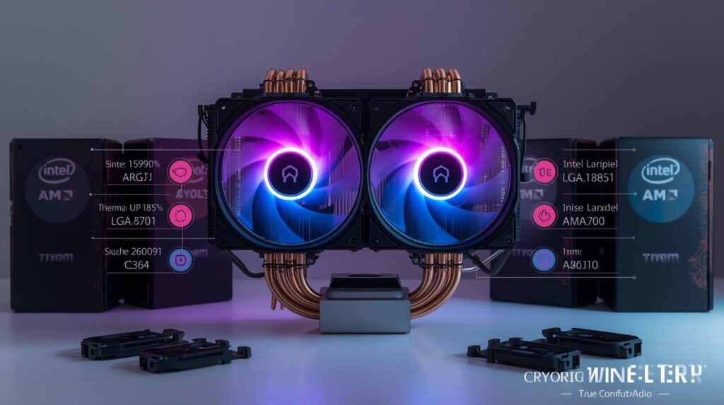 Cryorig MonsterXX CPU cooler expert review with thermal and performance metrics