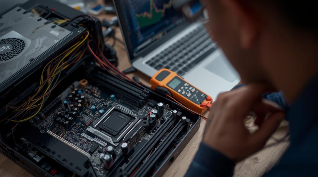 Computer motherboard failure symptoms next steps for diagnosis and repair