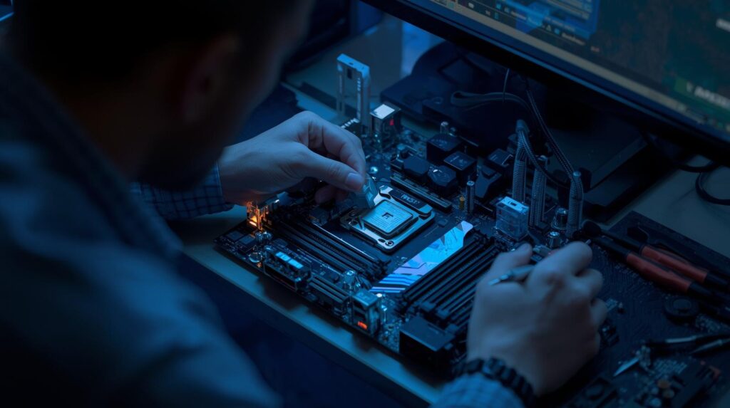 MSI motherboard LAN troubleshooting quick cable and LED check.