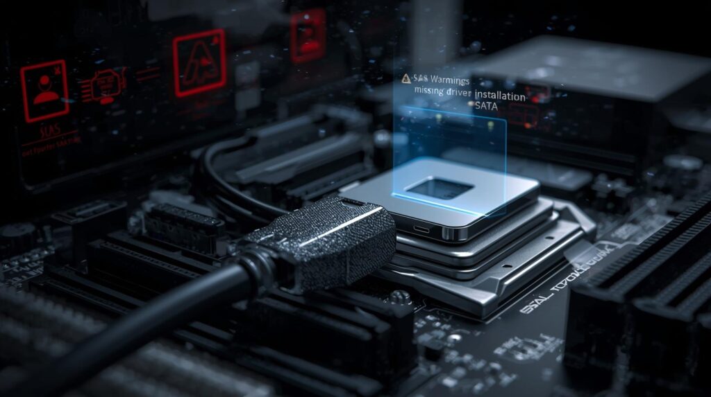 how to tell if the motherboard supports sas drive - common mistakes when installing SAS drives